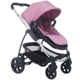 John Lewis - iCandy Strawberry 2 Pushchair with Chrome Chassis, Carrycot & Smoothie Hood