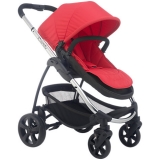 John Lewis - iCandy Strawberry 2 Pushchair with Chrome Chassis, Carrycot & Lush Hood
