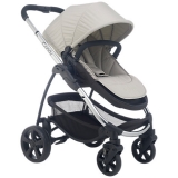 John Lewis - iCandy Strawberry 2 Pushchair with Chrome Chassis, Carrycot & Dune Hood