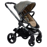 John Lewis - iCandy Peach Pushchair with Grey Chassis & Olive Hood