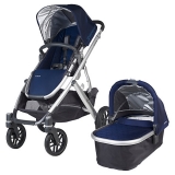 John Lewis - Uppababy Vista 2015 Pushchair and Carrycot, Taylor