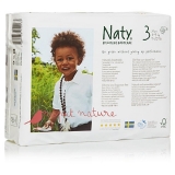 Mothercare - Naty by Nature Size 3 Babycare Nappies