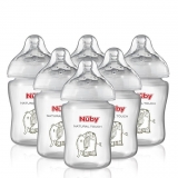 Mothercare - Nuby Natural Touch Easy Latch Milk Bottles