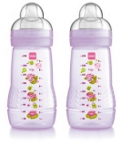 Mothercare - Mam 270ml Baby Milk Feeding Bottles