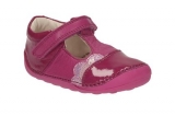Clarks - Little Caz Pink Baby Girls Shoes