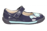 Clarks - Softly Jam Fst Girls Shoes in Navy