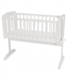 Mothercare Swinging Crib - Mothercare Swinging Crib in White