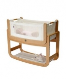 Mothercare - The Little Green Sheep SnuzPod Bedside Crib - The Little Green Sheep SnuzPod 3 in1 Bedside Crib