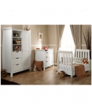 Mothercare - Mothercare - Obaby Lincoln Mini Sleigh Nursery Furniture Set