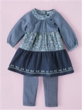 Vertbaudet - Baby Girl's Multi-Print Dress