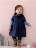Vertbaudet - Baby Girl's Denim Dress