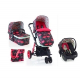 Kiddicare - Cosatto Giggle 2 Pram with Hold Car Seat in Flamingo Fling