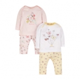 Mothercare - Butterfly and Floral Pyjamas