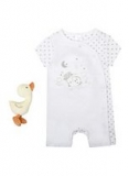 Boots - Mini Club Baby Unisex Romper and Toy