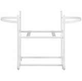 John Lewis Rocking Moses Basket Stand, White