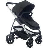 John Lewis - iCandy Strawberry 2 Pushchair with Chrome Chassis, Carrycot & Anthracite Hood