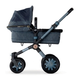 John Lewis - Bugaboo Buffalo Diesel II Baby Pushchair, Blue Denim