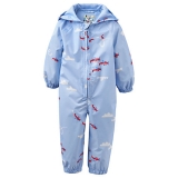 John Lewis - Baby Boys Joule Splash Aeroplane Puddlesuit