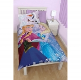 Smyths Toy Store - Disney Frozen Crystal Single Duvet Set