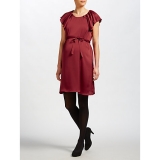 John Lewis - Mamalicious Veronica Frill Sleeve Maternity Dress