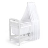 Mothercare - Silver Cross Nostalgia Crib Cream - Mothercare - Silver Cross Nostalgia Crib Cream