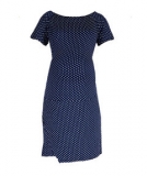 Mothercare - Mothercare - Oh Ma! Navy Spotted Maternity Dress