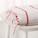 The White Company - The White Company Red Check Blanket