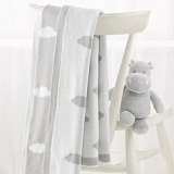 The White Company - The White Company Reversible Cloud Baby Blanket