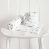 The White Company - The White Company Me and You Blanket Gift Set