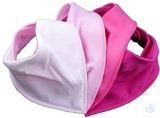 Amazon - It's a Bibble - Simply Pink 4 Pack Dribble Bibs