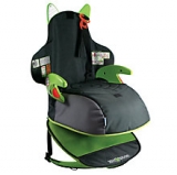 John Lewis - Trunki Boostpak Group 2-3 Car Booster Seat, Black and Green