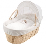 John Lewis - John Lewis Sweet Dreams Moses Basket, White