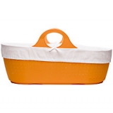 John Lewis - Moba Moses Basket and Mattress Tangerine