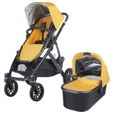 John Lewis - Uppababy Vista 2015 Pushchair and Carrycot, Maya