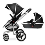 John Lewis - Silver Cross Surf2 Pram Chassis, Seat and Carrycot