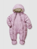 Vertbaudet - Newborn Convertible Snowsuit, Full Length Zip