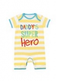 Boots - Mini Club Baby Boys Romper Hero