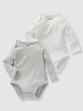 Vertbaudet - Pack of two baby vests