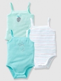 Vertbaudet - Vests style bodysuits with Small Thin Shoestring Straps