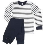 John Lewis - Polarn O. Pyret Baby Stripe Pyjamas