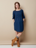 Vertbaudet - Denim Effect Maternity Dress