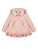 Monsoon - Monsoon BABY EVIE PINK ROSES COAT