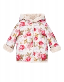 Monsoon - Monsoon NEWBORN SOPHIA REVERSIBLE COAT