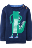 Joules - DINOSAUR CHRISSIE INTARSIA JUMPER